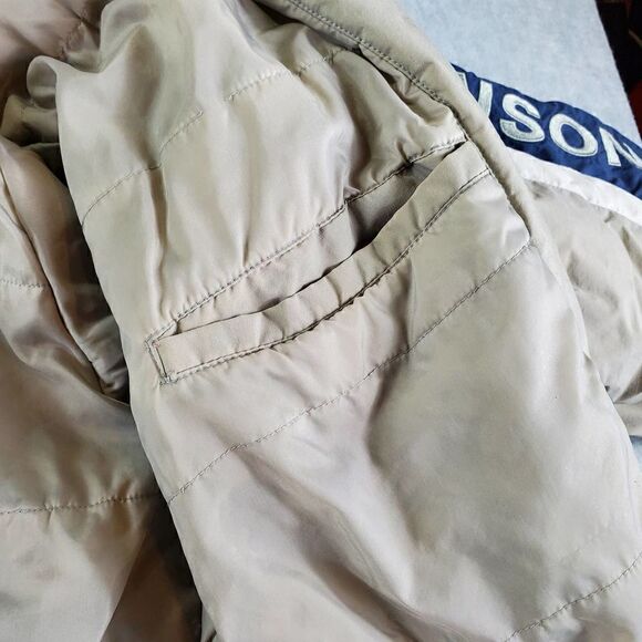 Vtg Nascar Jacket Mens 2XL Tan Chase Authenics Jimmie Johnson #48 Racing - Picture 9 of 12